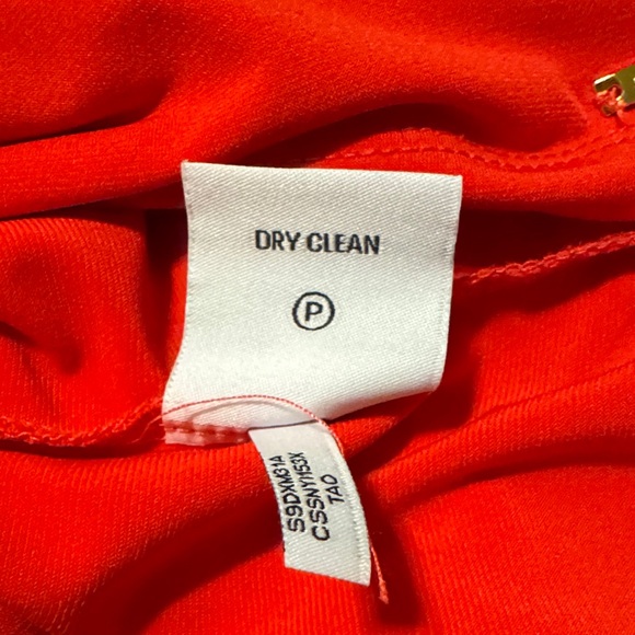 Calvin Klein Vibrant Red Sleeveless Blouse - Picture 6 of 6